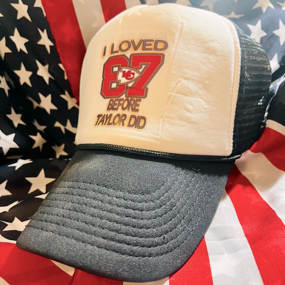 KC chiefs trucker hat